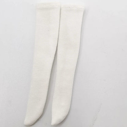Blythe Doll Socks — Long Stockings in Black, White, Pink & Candy Colors for OB24, OB22, Azone Dolls