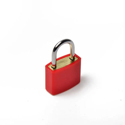 23mm Mini Coloured Padlock | Small Suitcase, Cabinet, Bookbag, Luggage & Home Ornament Lock for Travel Supplies