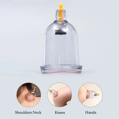12/20/24 Cans Vacuum Acupuncture Cupping Set – Anti-Cellulite & Physiotherapy Suction Cup Massage Therapy