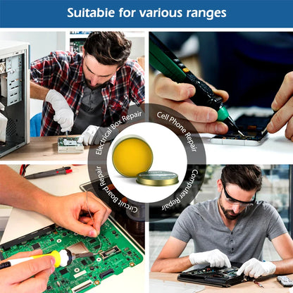10g/30g/100g Lead-Free Soldering Flux Paste – Rosin Soldering Oil for Easy Repair & Iron Sheet Work