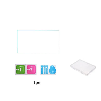 Trimui Smart Pro Hard Carrying Case with 9H Tempered Glass Screen Protector – Protective Bag for Handheld Game Console