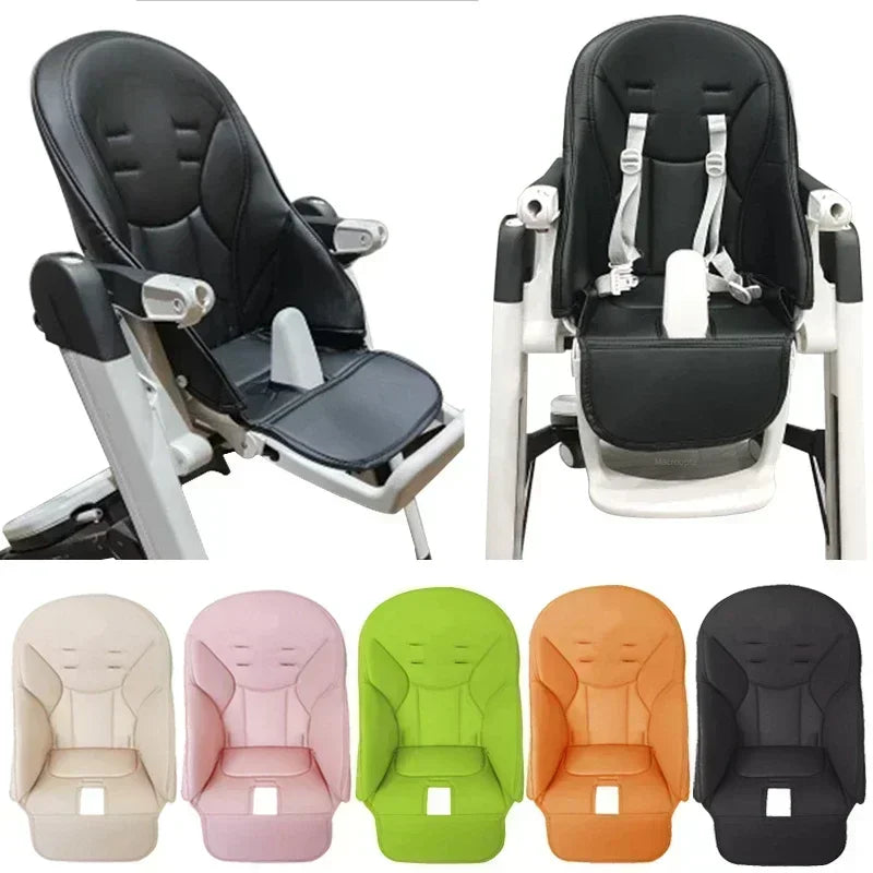 Baby Stroller & Dining Chair Leather Cushion – PU Sponge Seat Cover Accessory for Baby Chairs