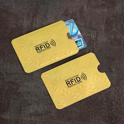 20PCS RFID Blocking Card Holder - Aluminum NFC Anti Scan Protector Case for ID & Credit Cards