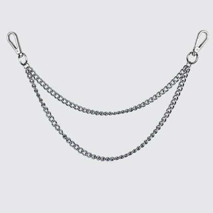 Punk Metal Waist Chain for Jeans – Hip-Hop Fashion Pants Accessory Pendant