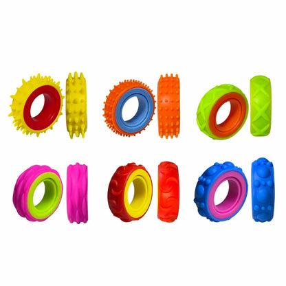 Fidget Spinner Rings - Sensory Finger Toys for Stress Relief, Focus & Everyday Play