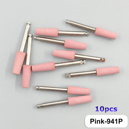 WELLCK Dental Silicone Grinding Heads – 12/10pcs Teeth Polisher for Low-Speed Dental Tools & Lab Use