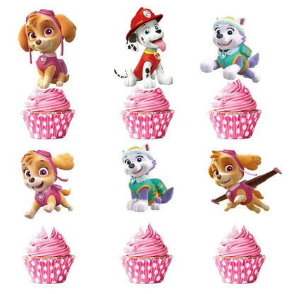 Pink Paw Patrol Party Supplies for Girls – Skye Balloons, Cups, Plates & Tablecloth for Birthday & Baby Shower