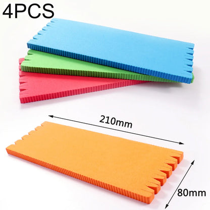 EVA Foam Fishing Line Winding Board - 8cm-21cm Fish Hook Storage Wire Wrap Holder Tackle Accessories Set