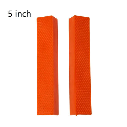 2PCS Magnetic Soft Jaw Pads – 4/5/6 Inch Rubber Pads for Metal Vise Bench Machine Tools