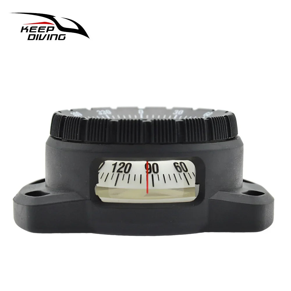 Waterproof Scuba Diving Compass with Strong Magnetic Force: Essential Underwater Direction Watch Accessory with Elastic Rope