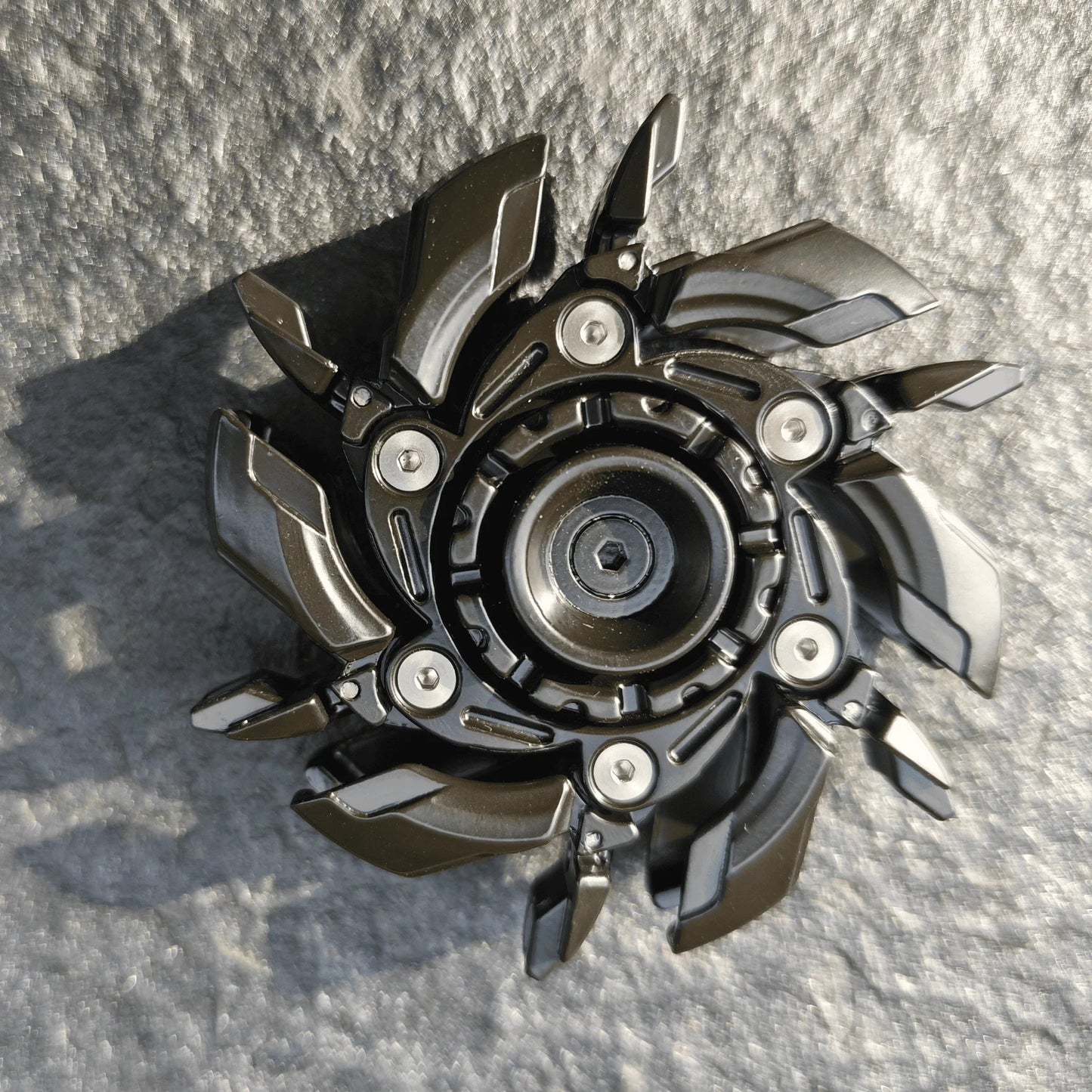 EDC Magnetic Fidget Sliders – Metal Stress Relief & Mood-Buster Spinning Top Toys for Adults