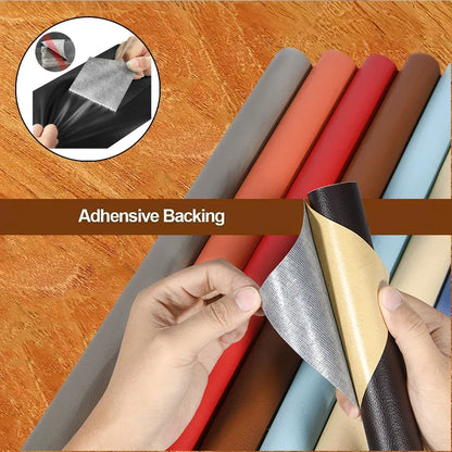 Self-Adhesive Leather Repair Patch Tape - DIY Fix for Sofas, Car Seats, Bags & Home Furniture