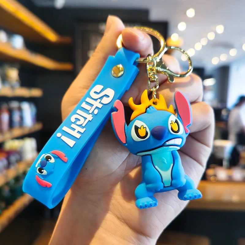 Kawaii Anime Disney Toy Story Keychain – Cartoon Doll Pendant Keyring for Kids, Personalized Gift