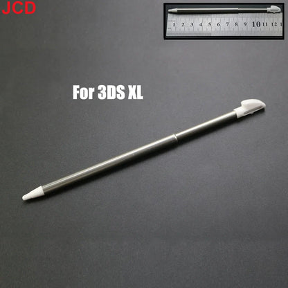 White Plastic Telescopic Stylus Pen — Touch Screen Stylus for 2DS/3DS/New 2DS LL XL/New 3DS XL/NDSL/NDSi/NDS