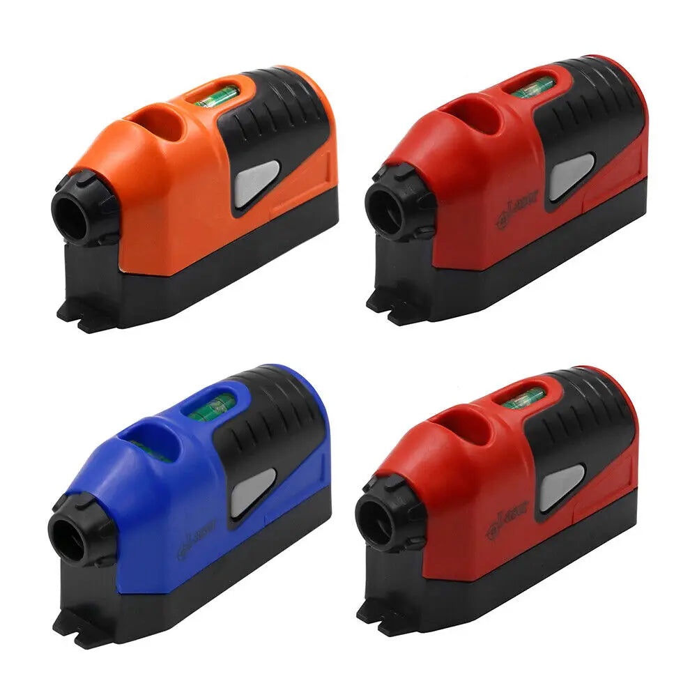 Mini Vertical Spirit Level Tool - Laser Straight Laser Guided Level Line Measurement Gauge for Accurate Ground Decoration