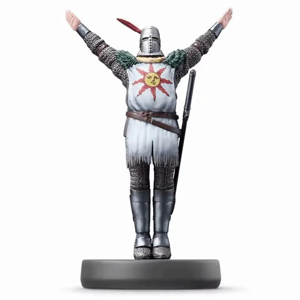 Model Hunter Bloodborne & Dark Souls Action Figures – Solaire of Astora & Black Knight PVC Toy Dolls, Collectible Birthday Gift