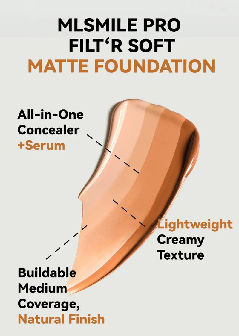 Oil-Control Matte Face Foundation Cream – Waterproof Full Coverage BBCream for Professional Makeup