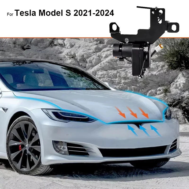 Electric Suction Front Trunk Closer for Tesla Model 3/Y/S/X Highland 2024 – Power Frunk Automatic Soft Closing Lock