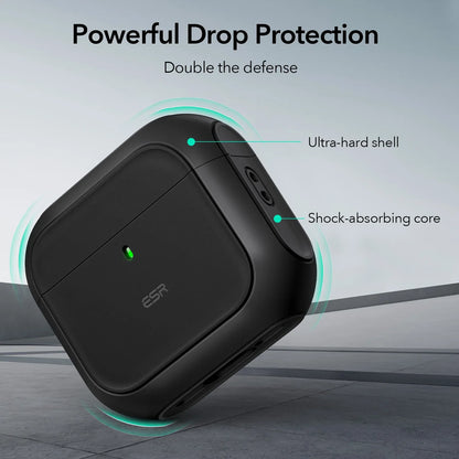 ESR MagSafe Case for AirPods 4th Gen (2024) – Drop Protection Cover with HaloLock for AirPods Pro 1st/2nd Gen (2023/2022)