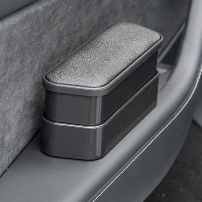 Universal Car Interior Armrest Door Storage Box - Left and Right Side Armrest Pad Extension with Seat Support and Height Adjustment