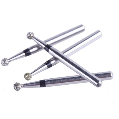 AZDENT Dental Diamond Burs Kit – Multiple Models with Black Storage Box for High-Speed Handpiece