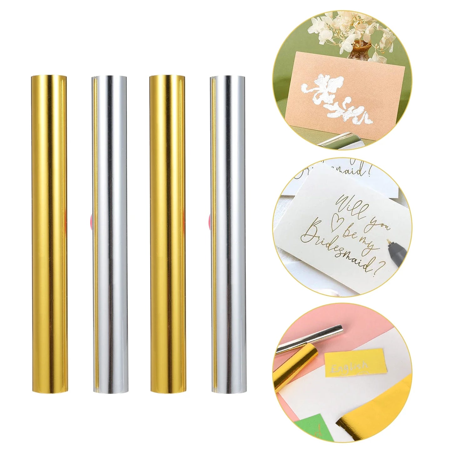 USB Heated Foil Pen Set – Hot Foil Tool for Scrapbooking, Card Making & Craft Drawing
