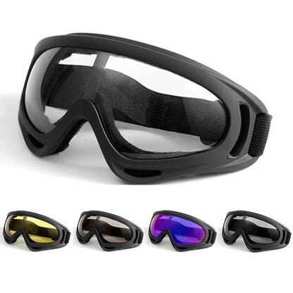 Outdoor Tactical Goggles - Dust and Splash-Resistant Military Glasses, Explosion-Proof Eyewear for Motorcycle, Skiing, and Hiking