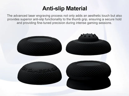 GameSir Colorful Silicone Thumb Grip Caps – Joysticks for GameSir, Xbox One/Series, Switch Pro, PS4 & PS5 Controllers