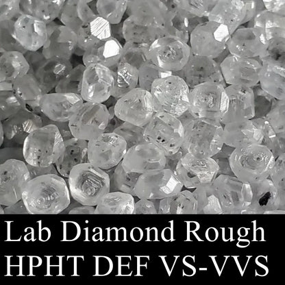 0.1–5CT Super White Lab-Grown Diamond Loose — IGI/GIA Certified, HPHT & CVD, DEFG VVS-SI, Diamond Tester Approved for Wedding Jewelry