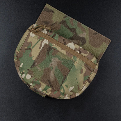 Outdoor Tactical JPC/CPC Vest – Large FC Sub-Pouch with Expanded Lower Belly MOLLE Tactical Chest Pouch