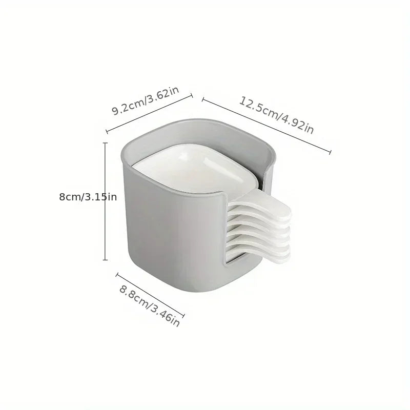 7-Piece Sauce Dish Set – Small Dipping & Seasoning Plates for Kitchen, Snacks, and Tomato Sauce
