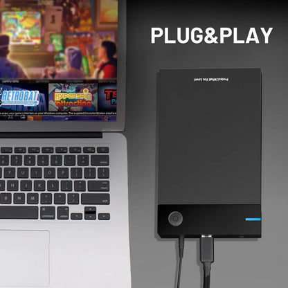 12TB Gaming HDD with 86,000+ Retro Games for PS3/PS2/PS/Wii/WiiU – Hyperspin, Launchbox, Retrobat, Playnite