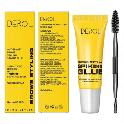 3D Eyebrow Styling Gel – Waterproof, Transparent, Quick Dry, Long-Lasting Brow Lifting Enhancer Makeup