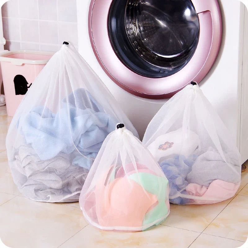 Large Mesh Laundry Bag – Organizer for Bra, Socks, Underwear & Shoes, Washing Machine Clothes Storage