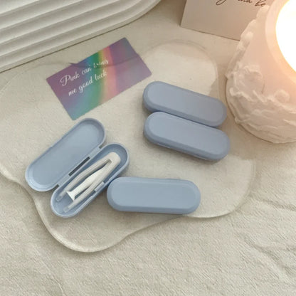 Professional Contact Lens Tweezers Suction Stick Inserter Remover Tool Kit Eyewear Accessories Multicolor Set