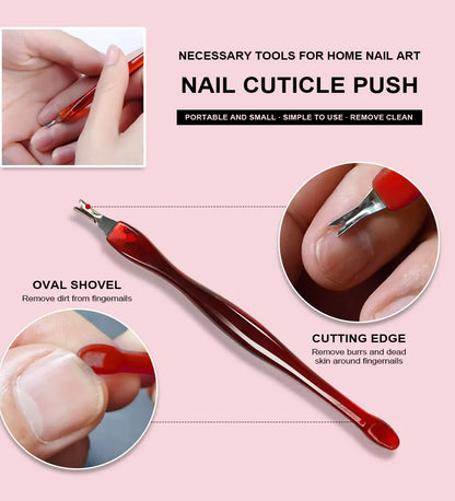 Nail Acrylic Powder and Liquid Monomer Kit – Crystal Nail Glitter, 3D Nail Tips, Carving Tools for Nail Art Decoration