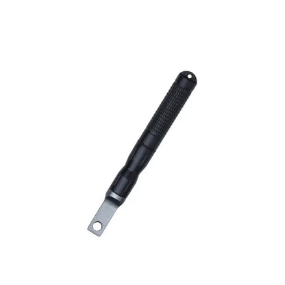 Wilderness Survival Flint Kit – Portable Magnesium Fire Starter with Wooden Handle for Camping & Outdoor
