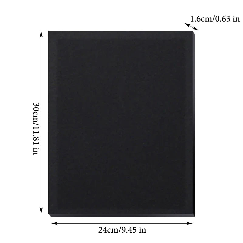 Black Canvas Wooden Oil Painting Frame – Cotton DIY Graffiti Canvas for Children & Beginner Art Practice Supplies