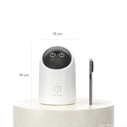 Mini Wave Sensor Trash Can – Cute, Intelligent Induction Desktop Waste Bin for Living Room, Bathroom, Office Desk