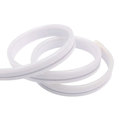 EU Plug DC24V RGB Neon LED Strip – 3535 Bluetooth Music Sync Waterproof Rope Light, 5-30M for Indoor & Outdoor Decor