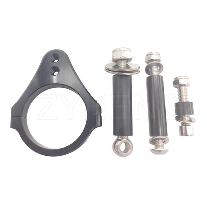KuKirin G2 Max Scooter Steering Damper Stabilizer Mount Bracket – Aluminum & Steel Electric Scooter Modification Accessory