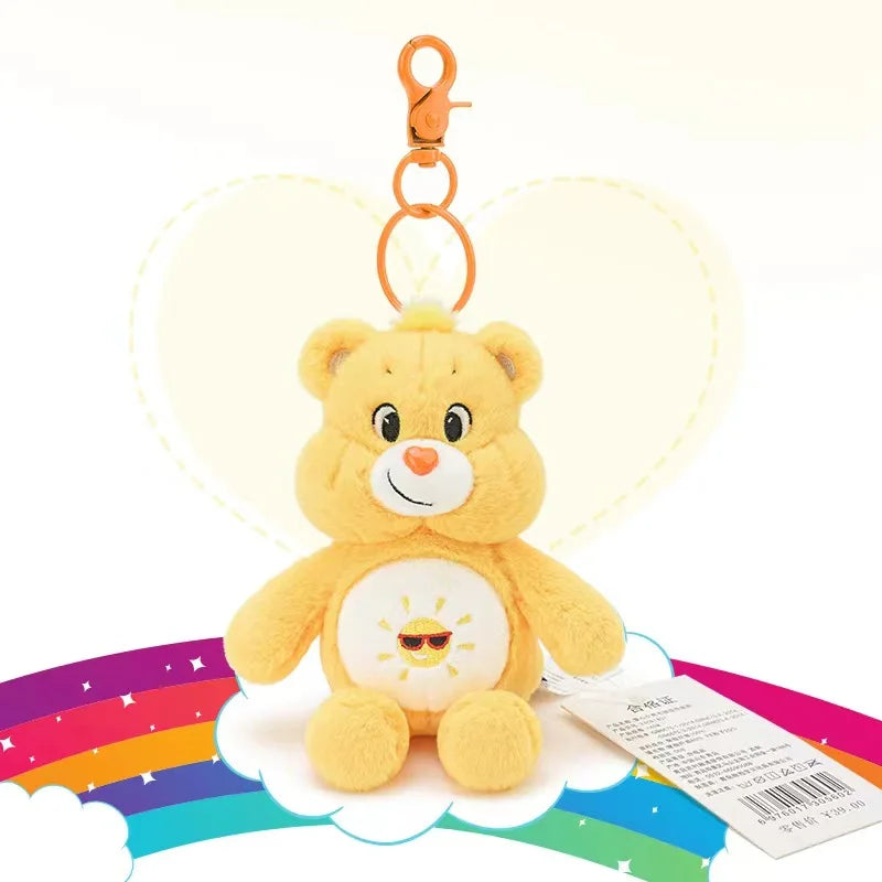 Genuine Care Bears Scented Plush Keychain – Stuffed Toy Bag Charm, Backpack Doll, Birthday & Christmas Gift for Kids