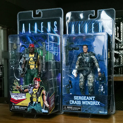 NECA Aliens Warrior Grid Xenomorph 7″ Action Figure — Ripley Cameron Bishop Collectible Toy