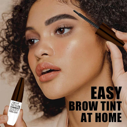 Long-Lasting 3-Day Tattoo Eyebrow Gel Cream – Easy Peel-Off, Smudge-Proof, Sweat-Resistant Waterproof Cosmetic