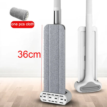 Mmagic 360° Rotation Spin Mop | Flat Mop Cleaner with Bucket for Easy Floor & Home Cleaning | Wash & Dry Mop System