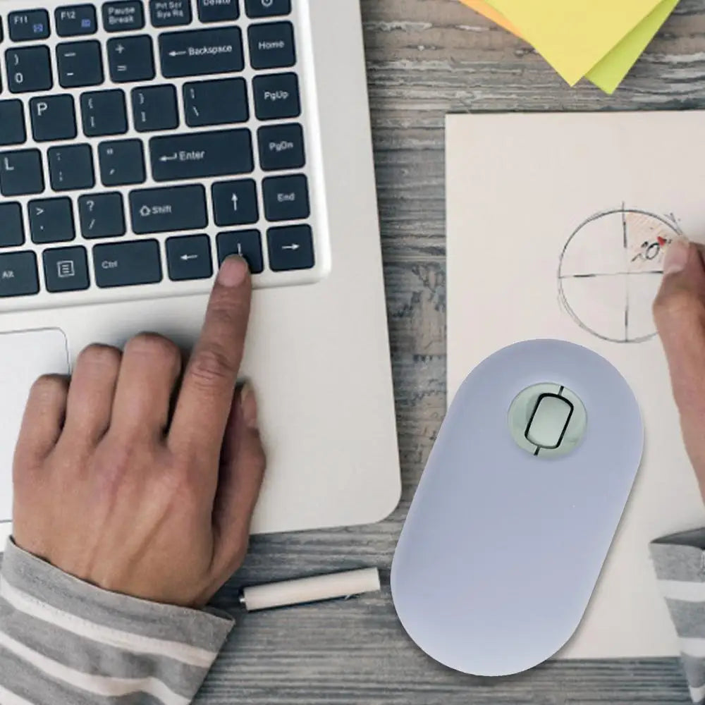 Ultra-Thin Silicone Case Cover — Shockproof & Dustproof Protective Skin for Logitech Pebble Wireless Mouse