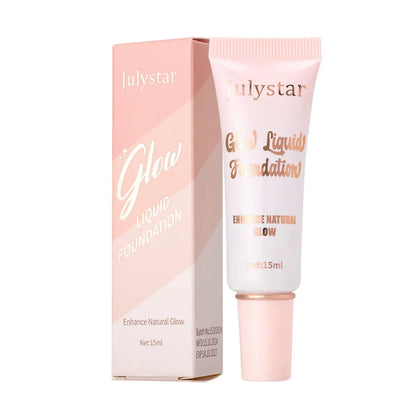 Liquid Pearlescent Foundation & High Coverage Concealer — Waterproof 3D Contour Shadow Brightening Face & Body Highlighter