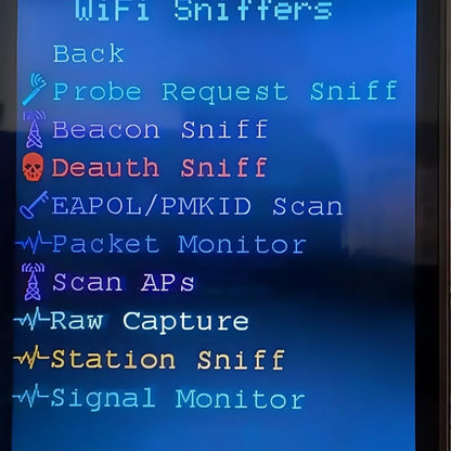 Marauder Mar-x-Auder ESP32 Device — Wi-Fi & Bluetooth Security Tool for Offensive and Defensive Wireless Testing