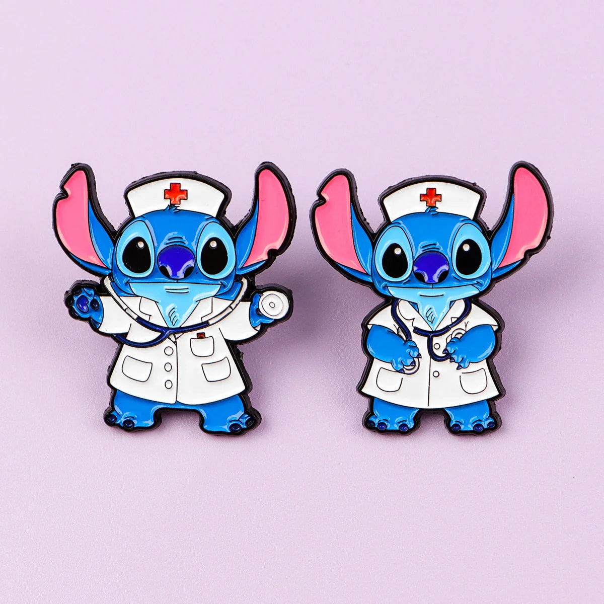 5pcs Medical Series Enamel Pin Set – Doctor & Nurse Brooches, Metal Lapel Pins for Backpack, Accessories & Gifts