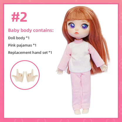 Lady Doolli 1/12 BJD Dolls Blind Box – 15cm Ob11 Mystery Anime Figure Toy, Kawaii Designer Gift